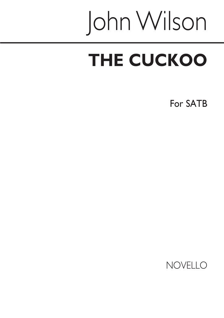 The Cuckoo (Choral Score)