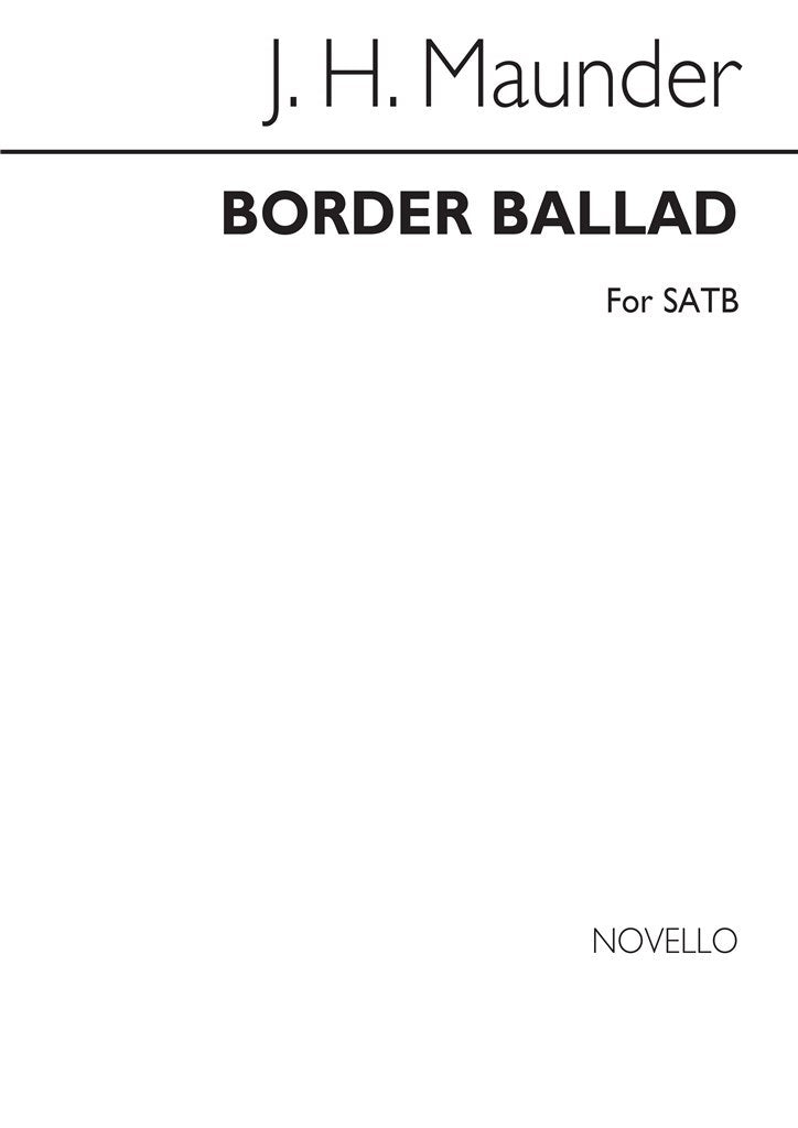 Border Ballad (SATB)