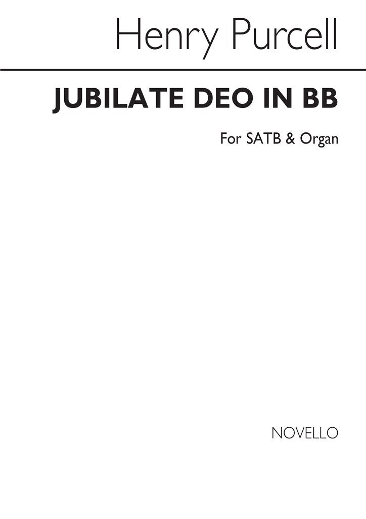 Jubilate Deo In Bb