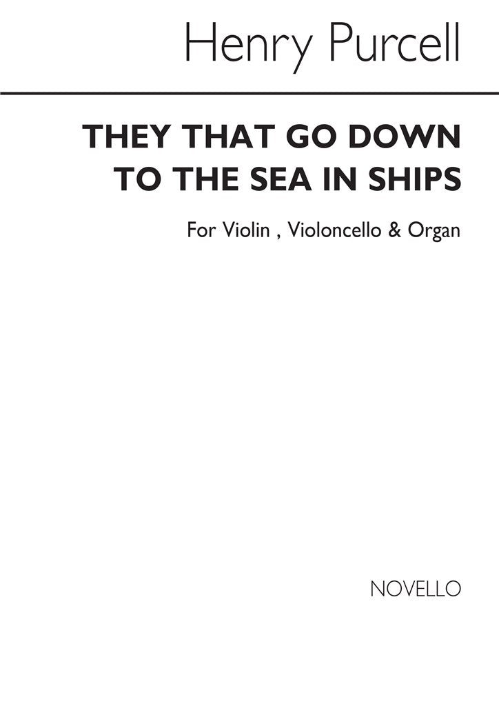 They That Go Down To The Sea In Ships