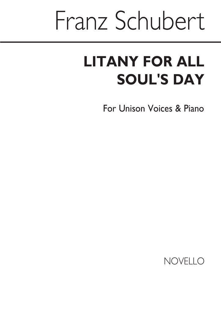 Litany (English/German) Piano