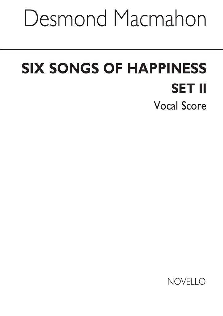 Six Songs Of Happiness (Vocal)