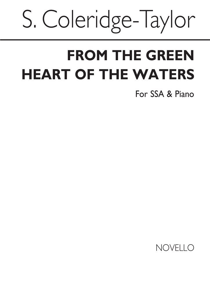 From The Green Heart of The Waters Ssa/Piano