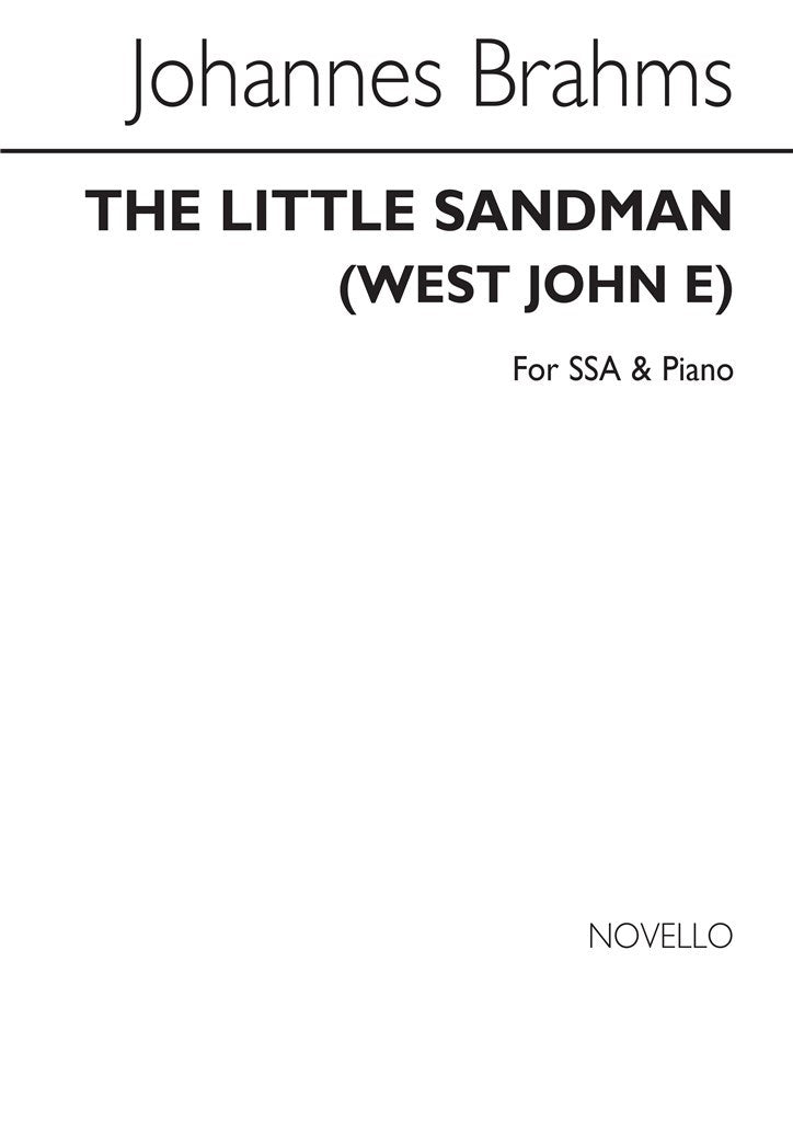 The Little Sandman (Choral Score)