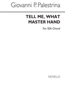 Tell Me, What Master Hand