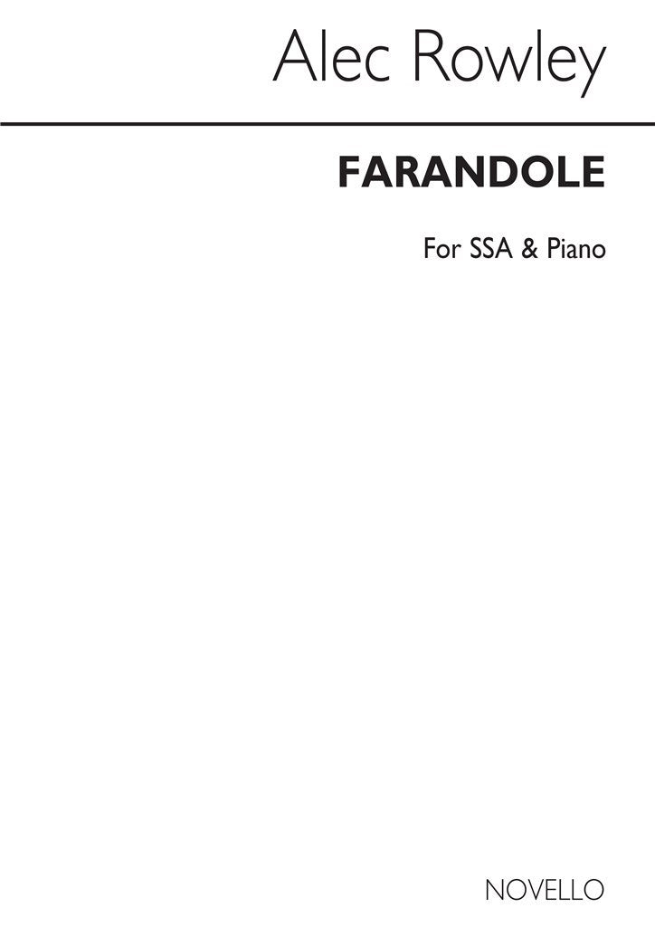 Alec Rowley Farandole Ssa/Piano