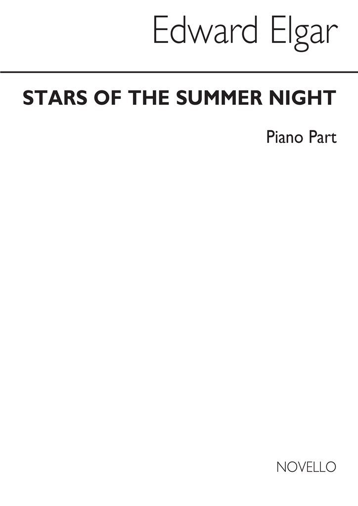 Stars of The Summer Night (Piano Part)
