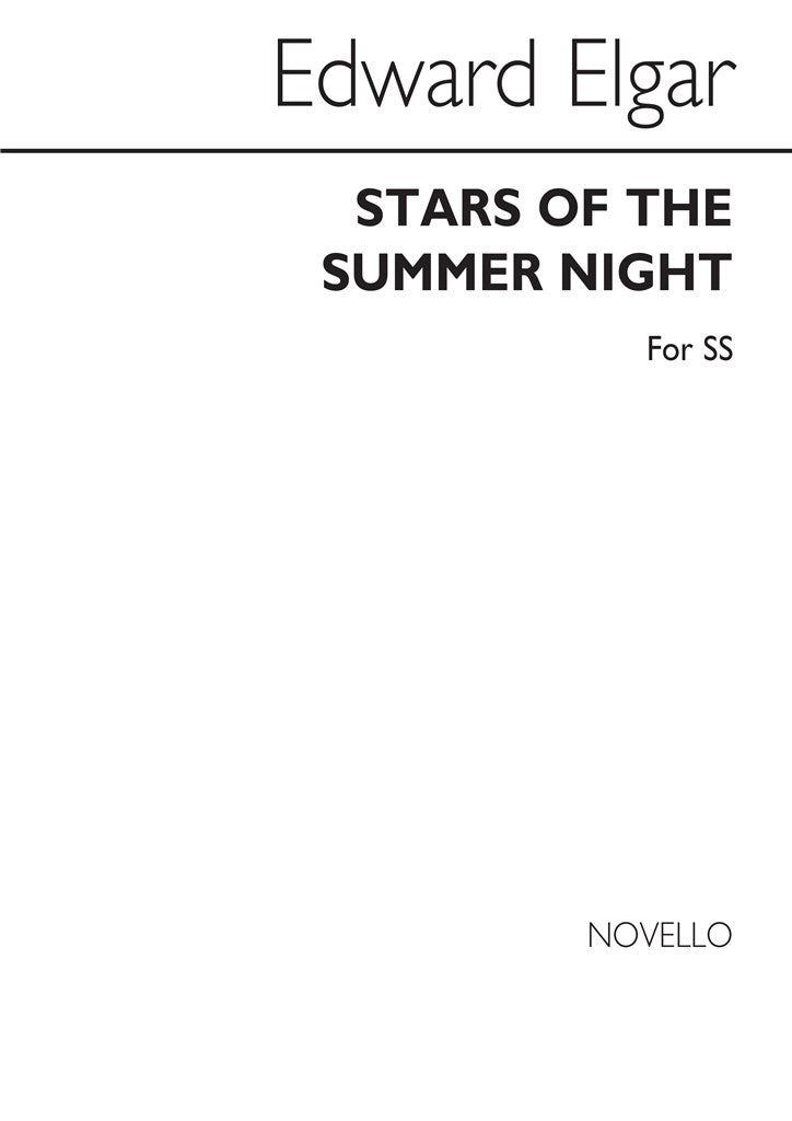Stars of The Summer Nights for SS Chorus