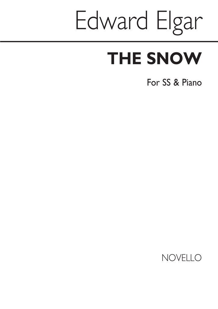 The Snow (SS and Piano)