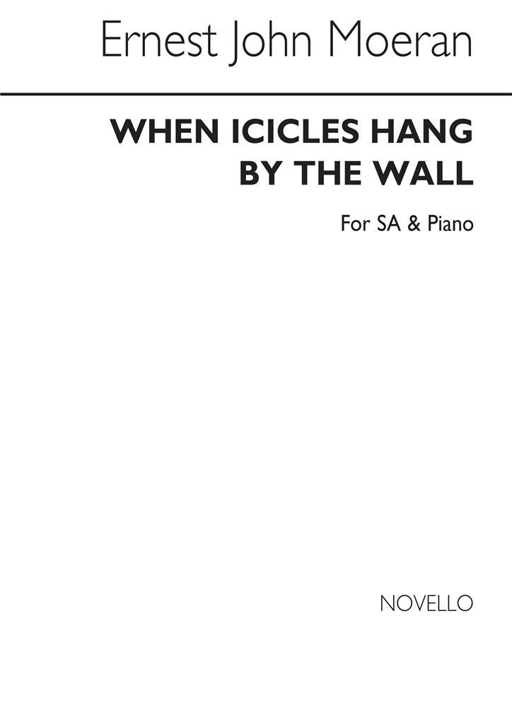 When Icicles Hang By The Wall (Choral Score)