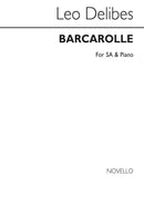 Delibes Barcarolle Soprano/Alto/ Piano