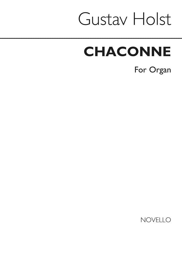 Chaconne for Organ (Henry Ley)