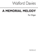 A Memorial Melody for Organ