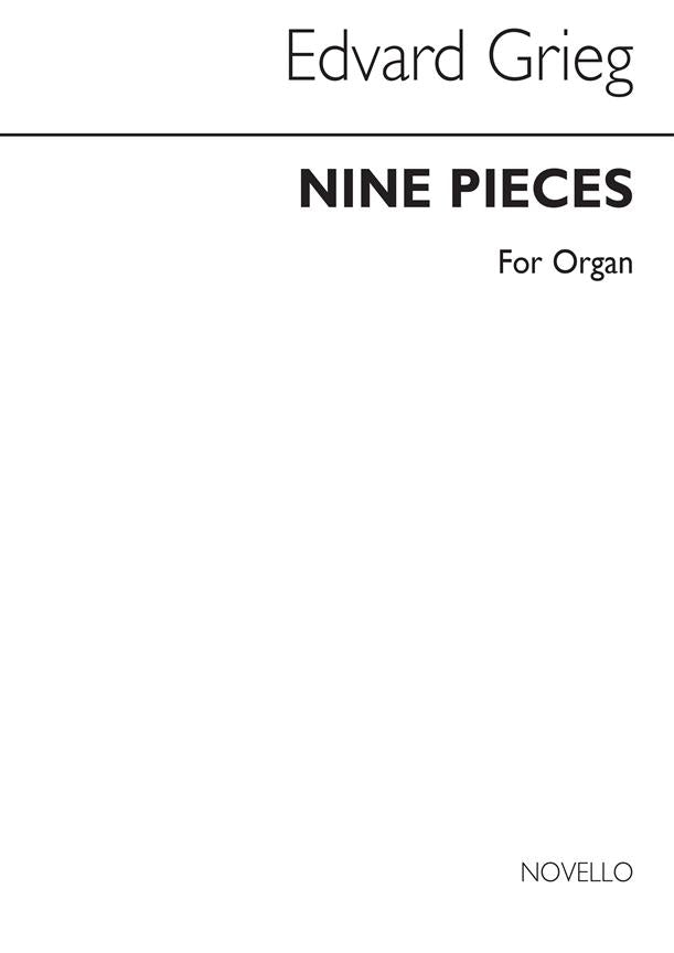 Grieg 9 Pieces Organ