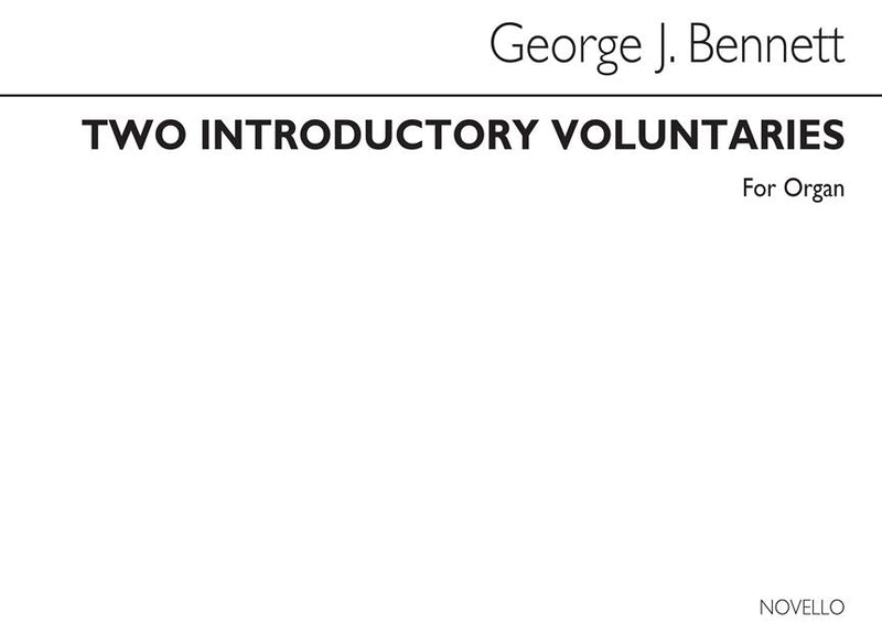 Two Introductory Voluntaries