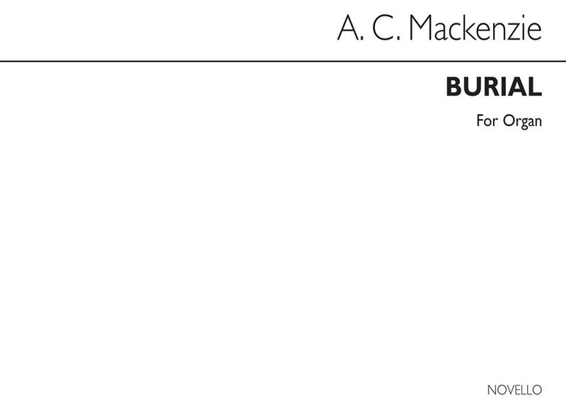Burial Op27 No.3 Organ