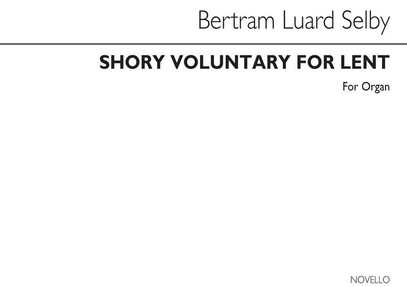 Short Voluntary for Lent