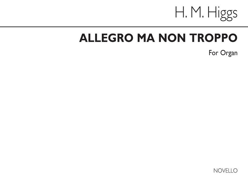 Allegro Ma Non Troppo Organ