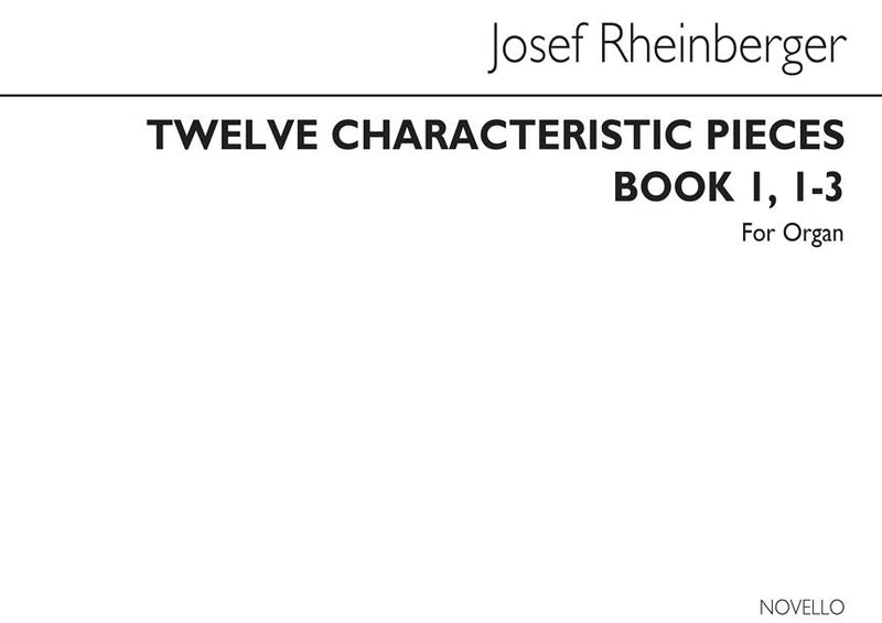 Twelve Characteristic Pieces, op. 156, Book 1
