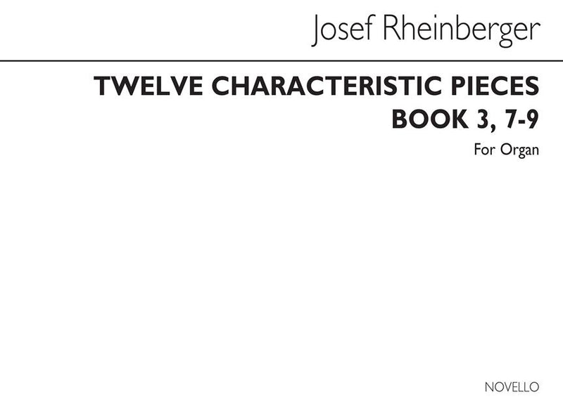Twelve Characteristic Pieces, op. 156, Book 3