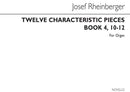 Twelve Characteristic Pieces, op. 156, Book 4
