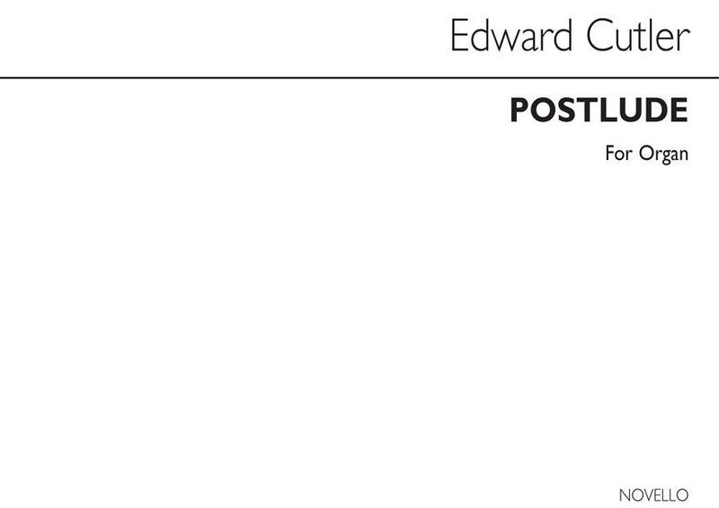 Edward Cutler Postlude Organ