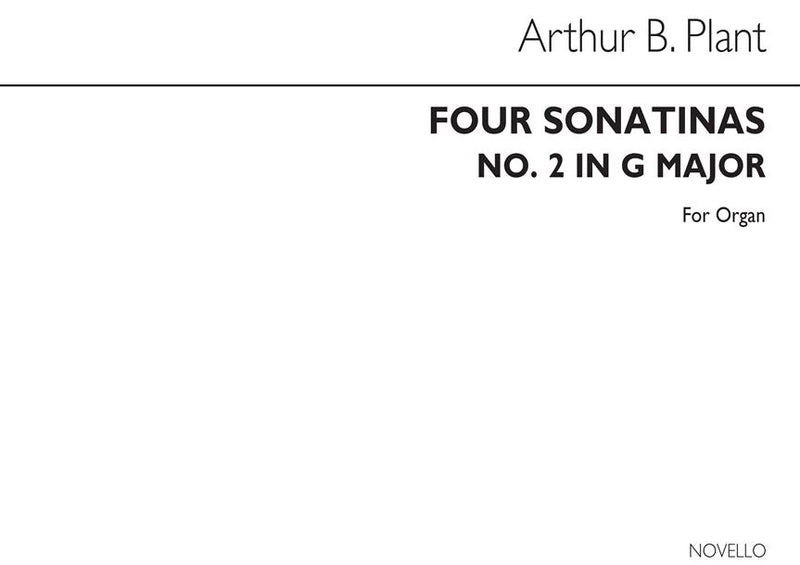 Four Sonatinas (No.2 in G) Organ