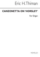 Canzonetta On 'Horsley' Organ