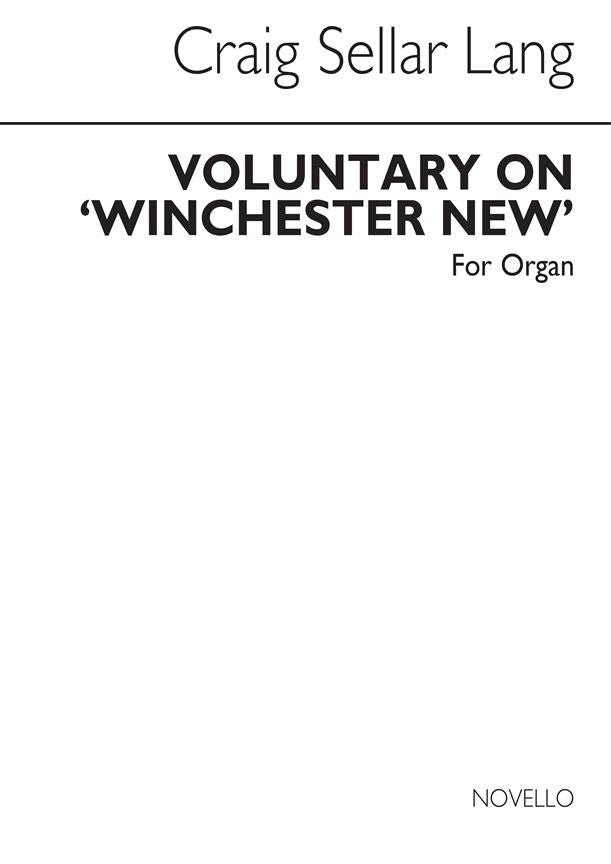 Voluntary On 'Winchester New' Organ
