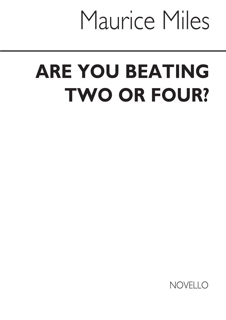 Are You Beating Two Or Four? (0)