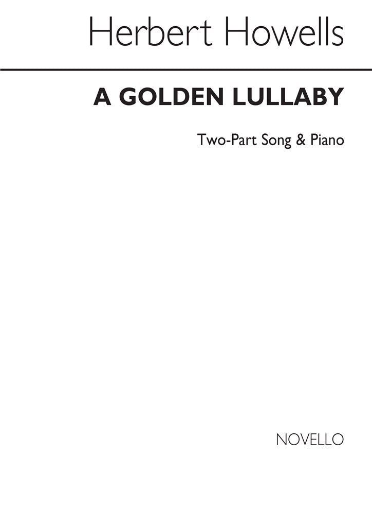 Golden Lullaby (2 Part/Piano)
