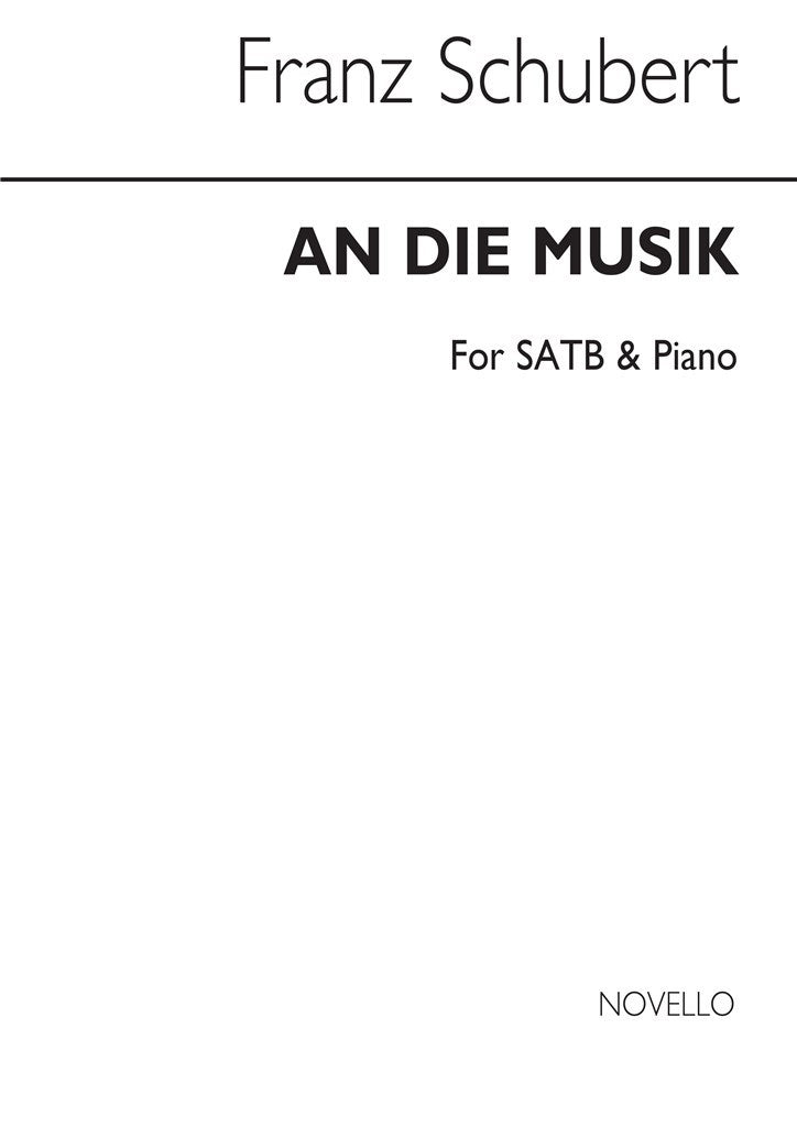 An Die Musik (Choral Score)