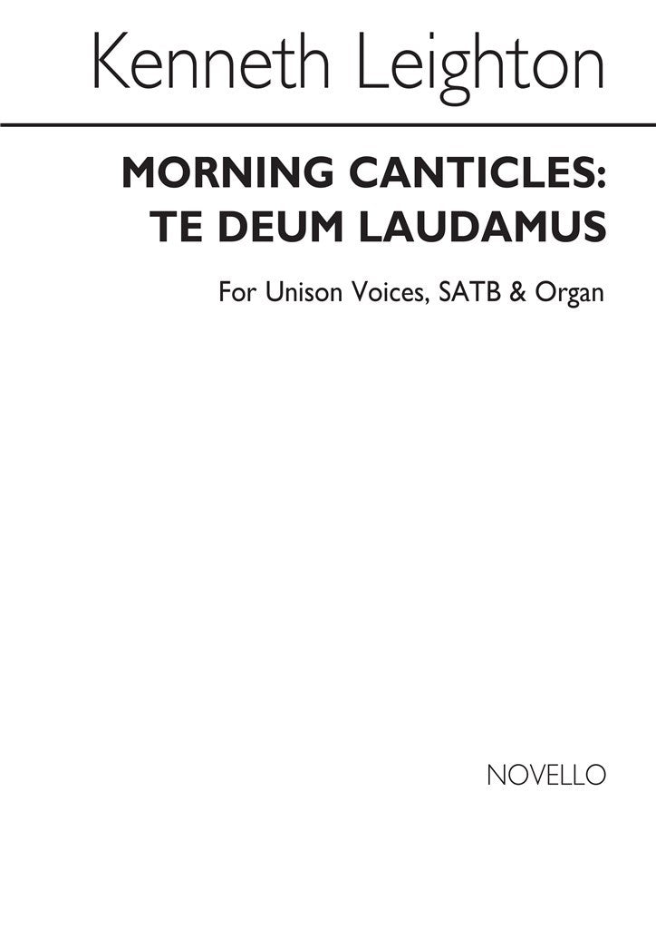 Te Deum Morning Canticles