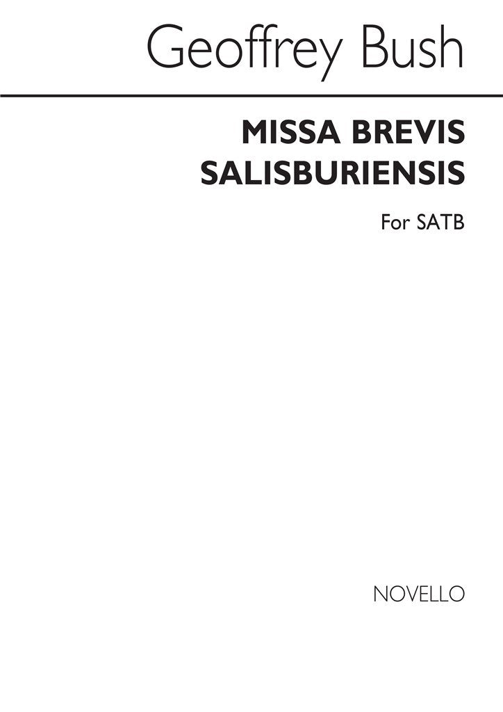 Missa Brevis Salisburiensis