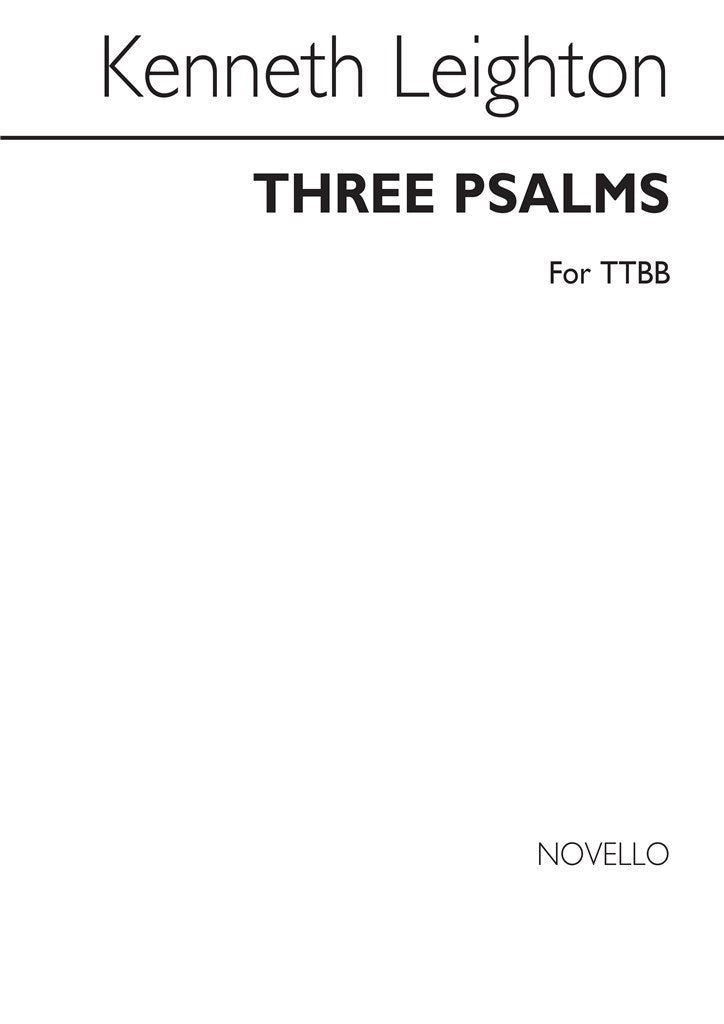 Three Psalms Op.54