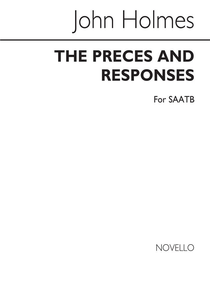 John Holmes: Preces and Responses