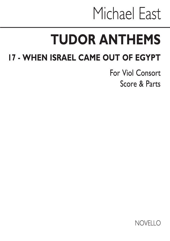 When Israel Came Out of Egypt (Viol[Sextet])