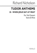 When Jesus Sat At Meat (Tudor Anthems) (Viol[Sextet])