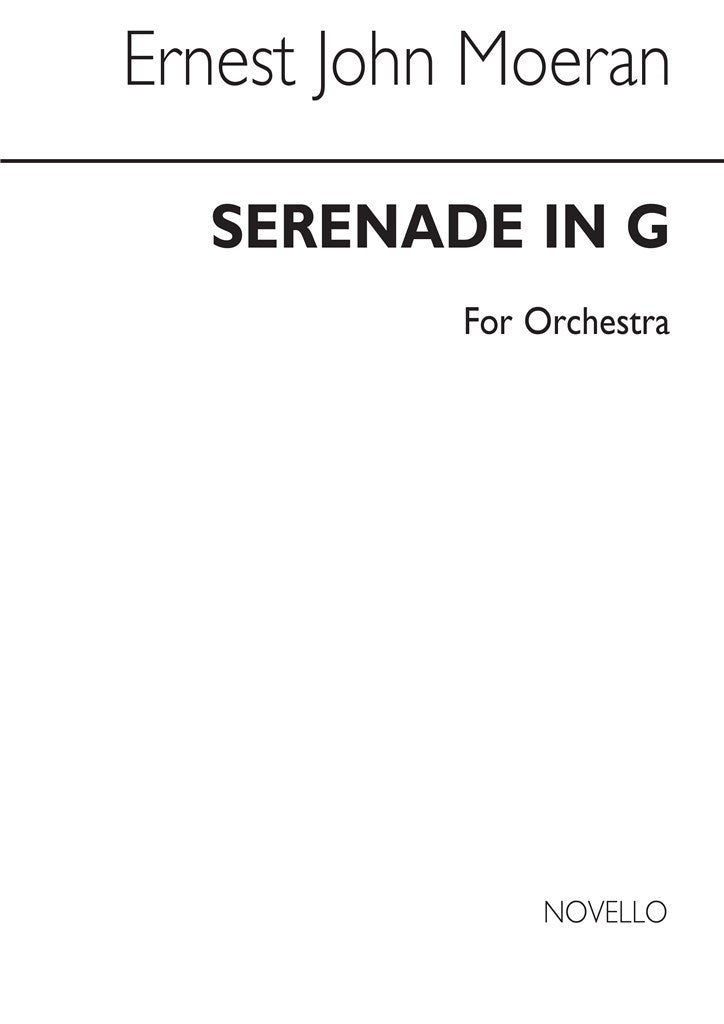 Moeran Serenade In G For Orchestra