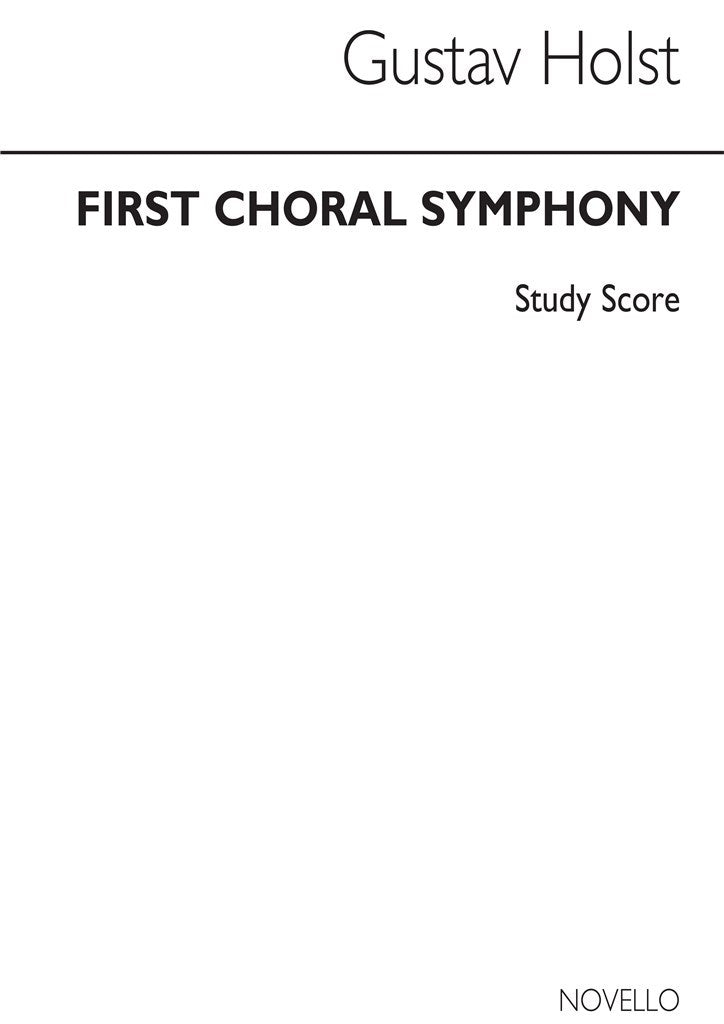 First Choral Symphony Op.41 (Miniature Score)