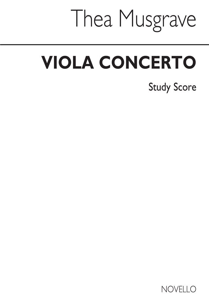 Concerto For Viola