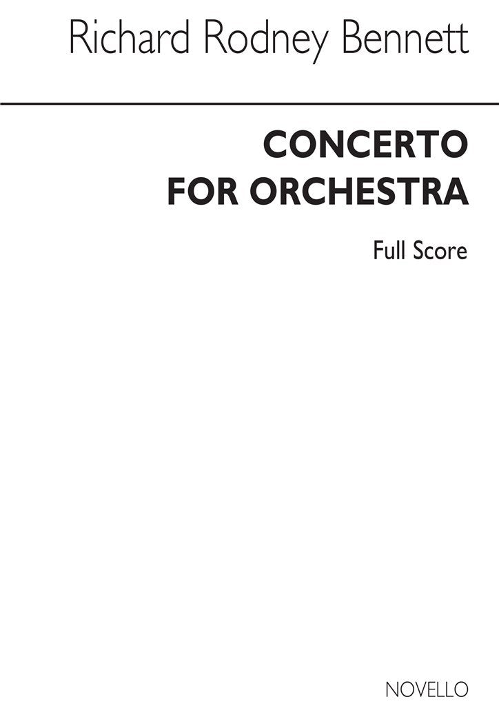 Concerto For Orchestra