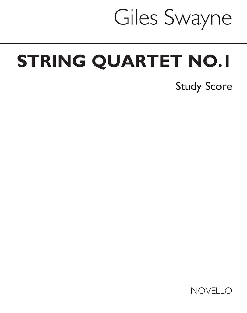 String Quartet 1 (Miniature Score)