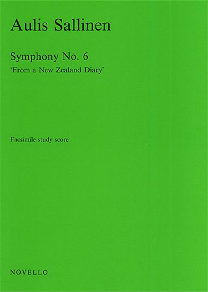 Symphony No.6 'From A New Zealand Diary'