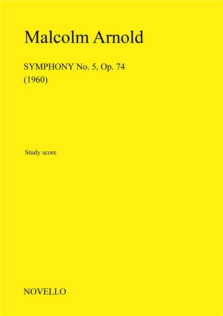 Symphony No.5 Op.74 (Study Score)