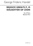 Rejoice Greatly, O Daughter of Zion (Violin, Cello and Continuo)