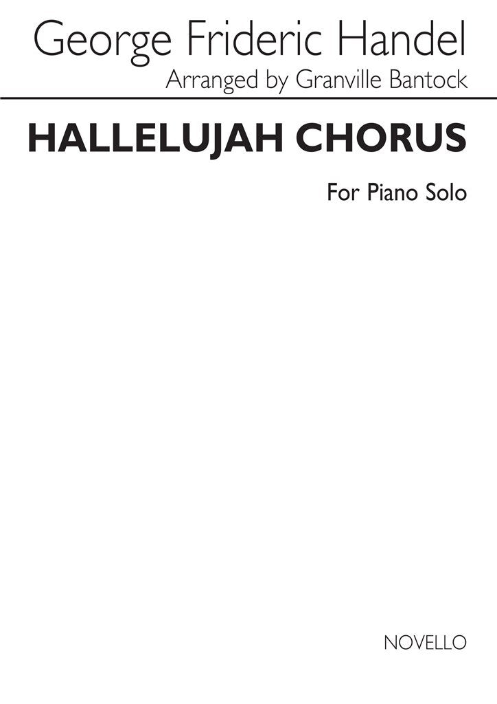 Hallelujah Chorus (Arr. Bantock) - Solo
