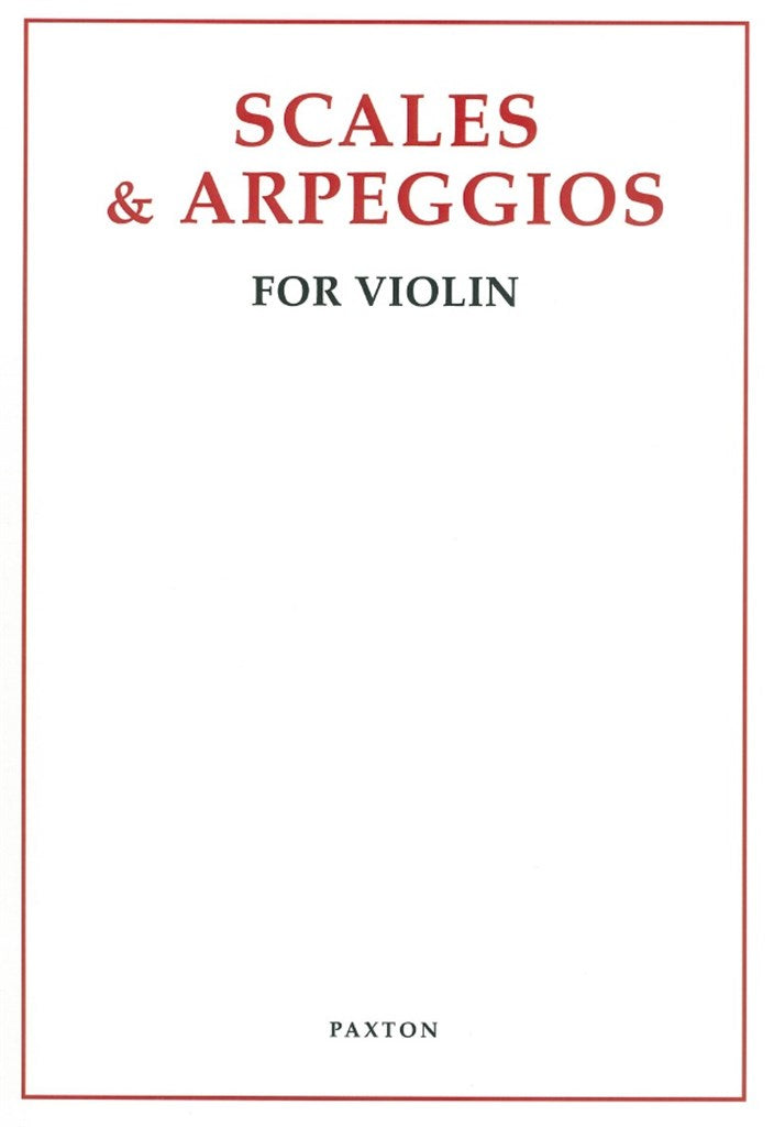 Scales and Arpeggios For Violin