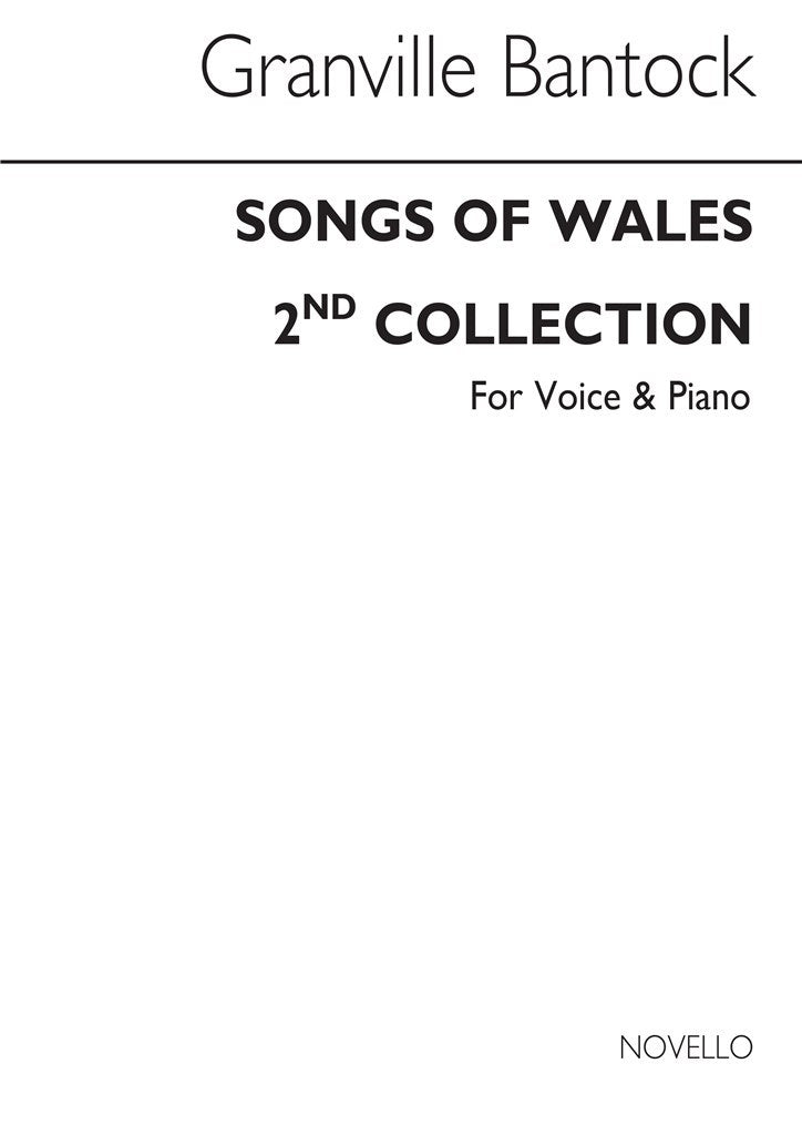 Songs Of Wales Book 2 for Voice and Piano