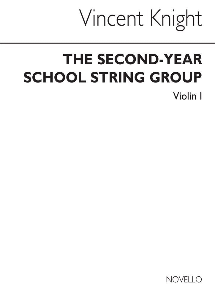 Second-year School String Group (Violin 1 Part)